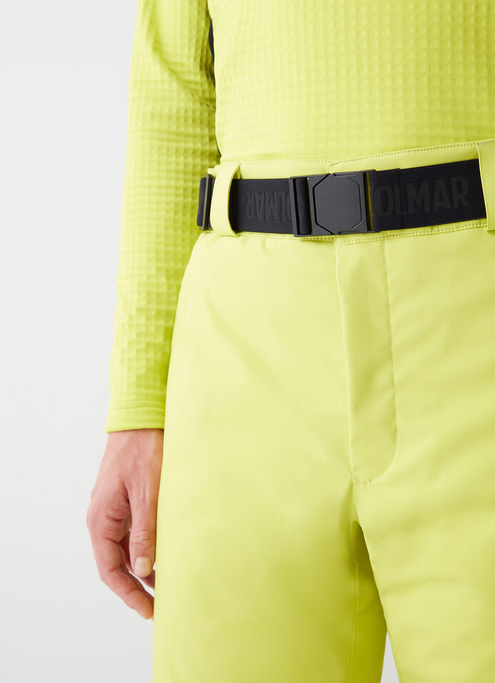 Padded ski pants with belt image number 2