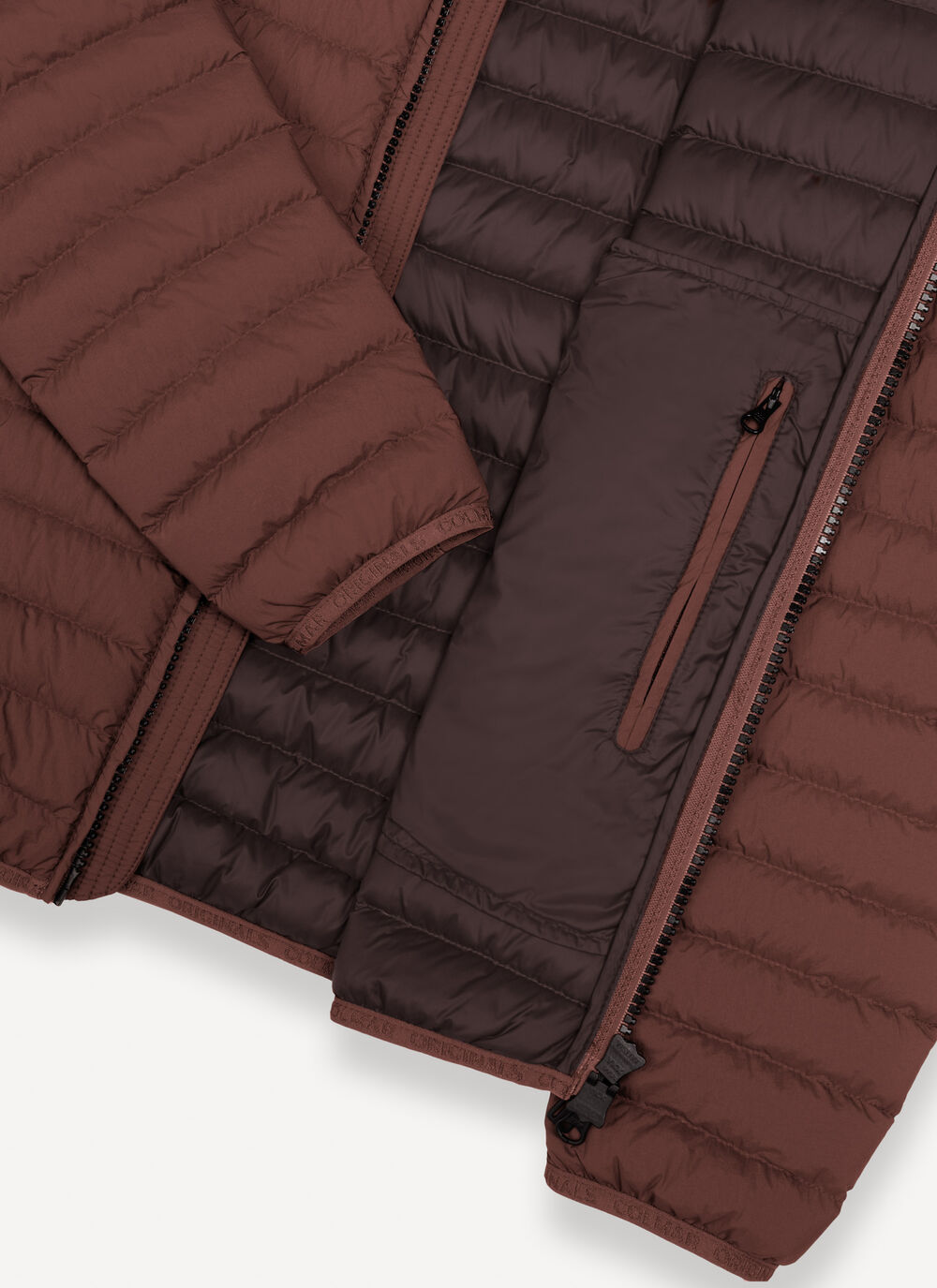 Light down jacket with hood image number 6