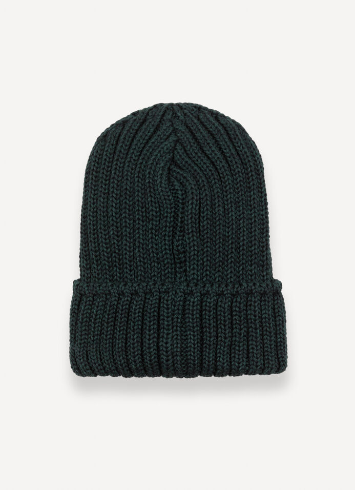 Unisex hat in wool with turn-up image number 2