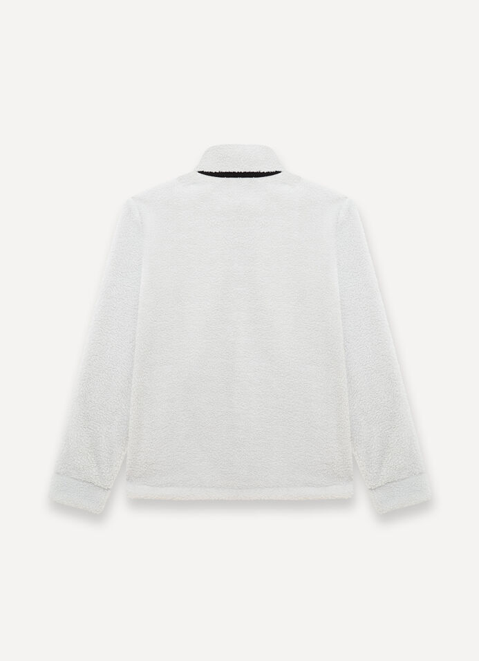 Unisex teddy-effect overshirt image number 5