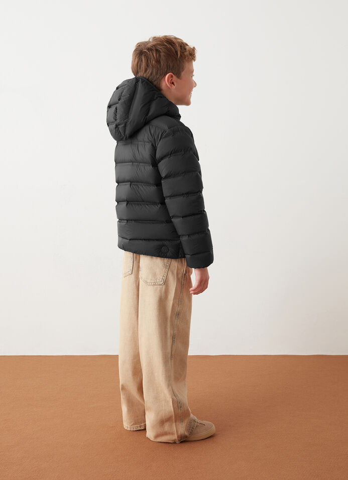 Down jacket with seamless quilting image number 2
