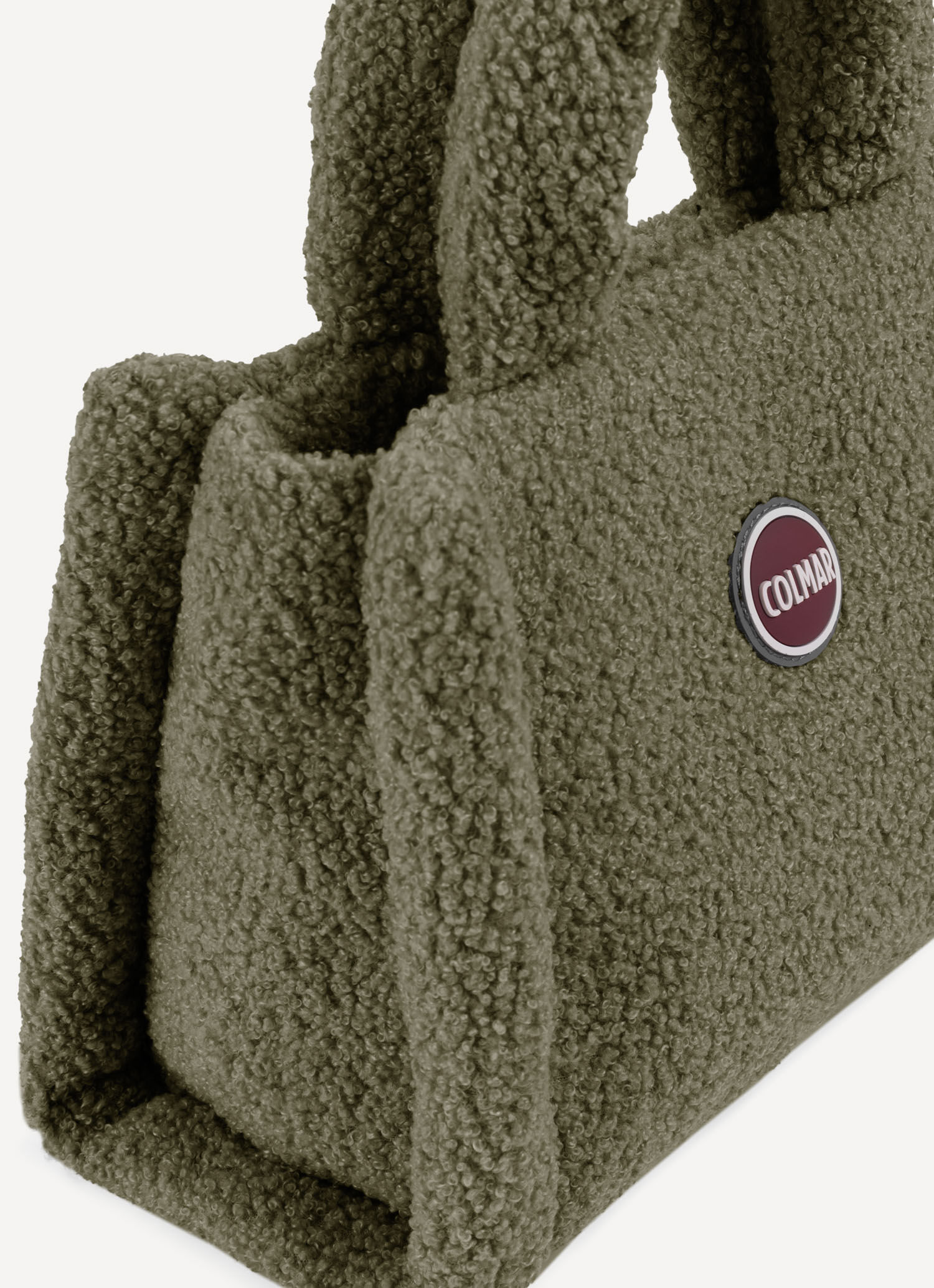 Teddy effect mini bag BUSH GREEN Colmar