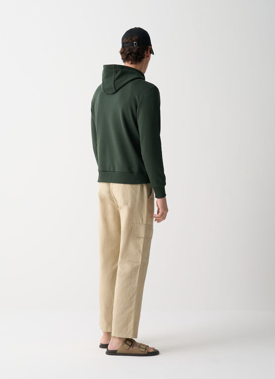 Hooded sweatshirt with logo