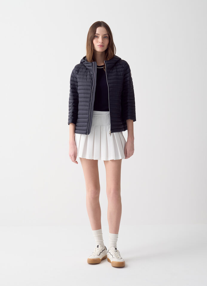 Hooded down cape image number 0
