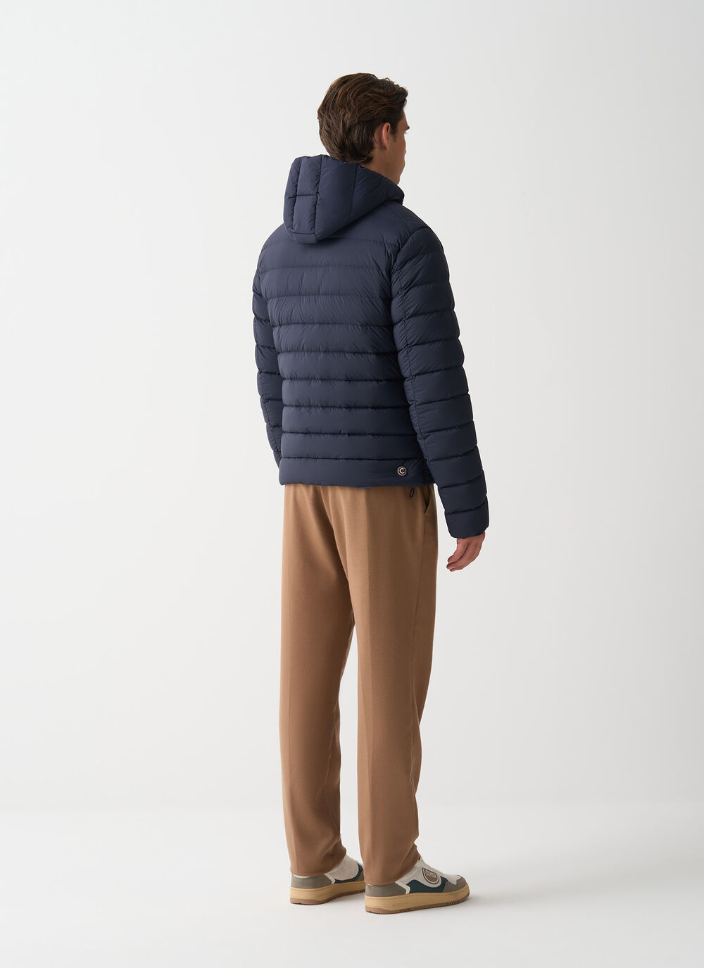 Down jacket with hood image number 3