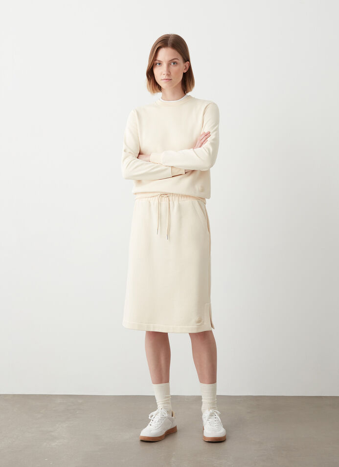 Fleece midi-skirt image number 1