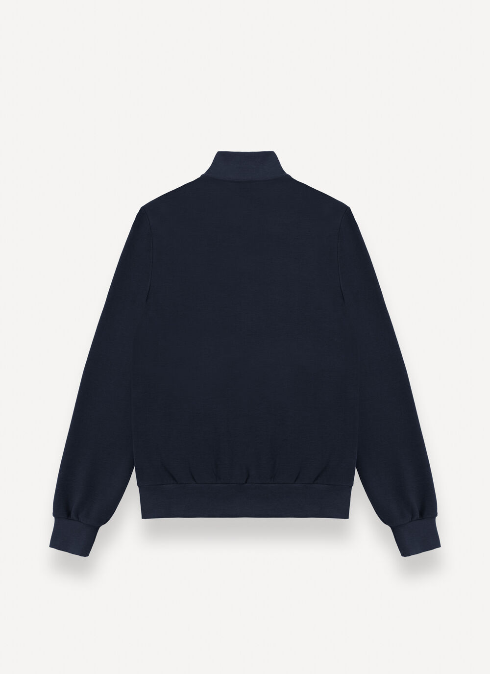 Full-zip ottoman sweatshirt image number 5