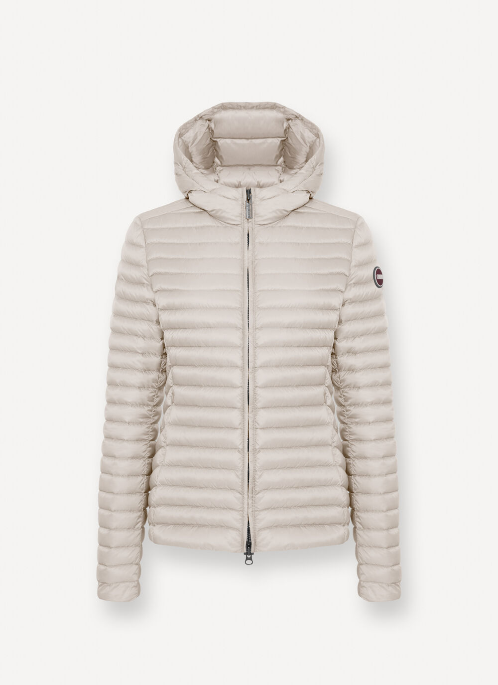 Light down jacket with hood image number 4