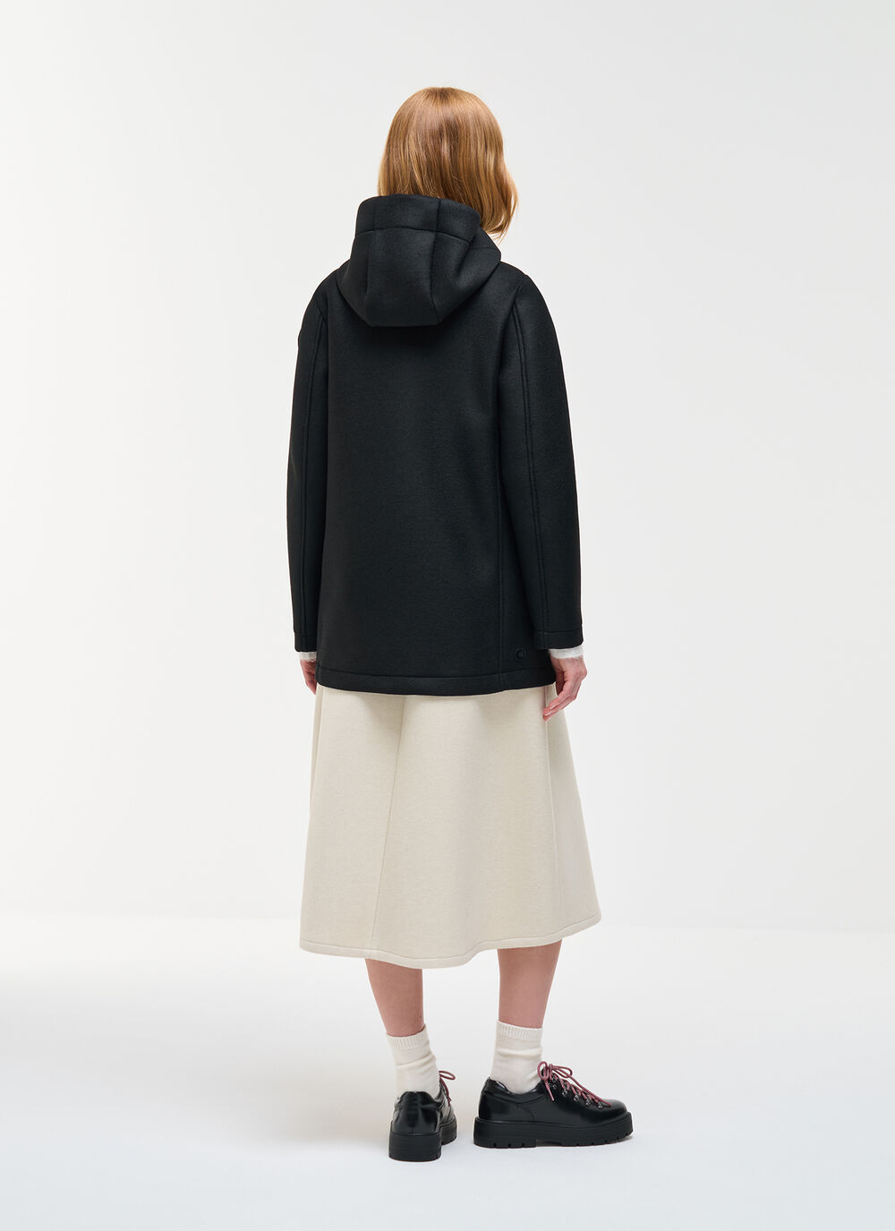Coat with hood