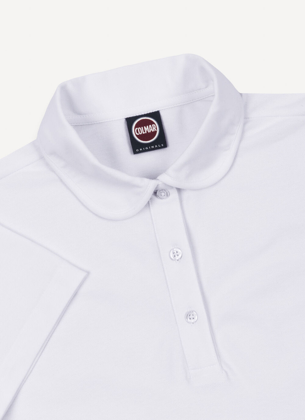 Polo with rounded collar image number 6