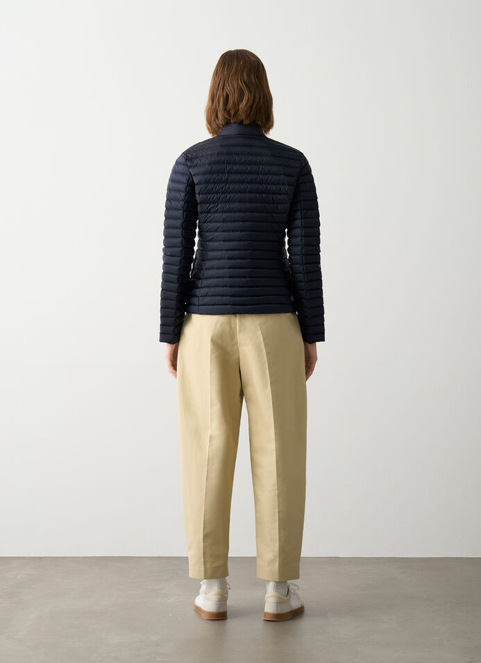 Padded collar down jacket image number 3