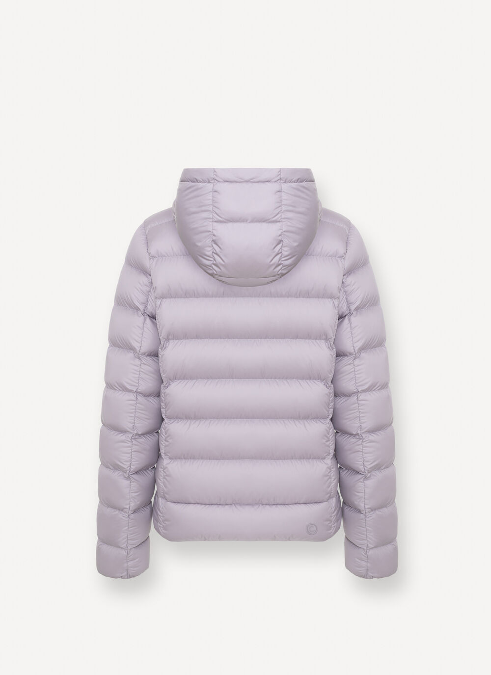 Hooded opaque down jacket image number 5