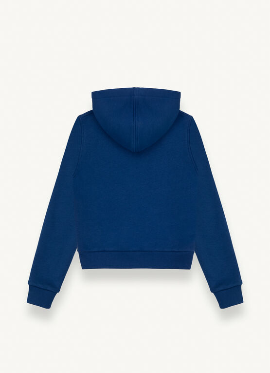 Kapuzensweatshirt mit 3D-Logo auf der Brust