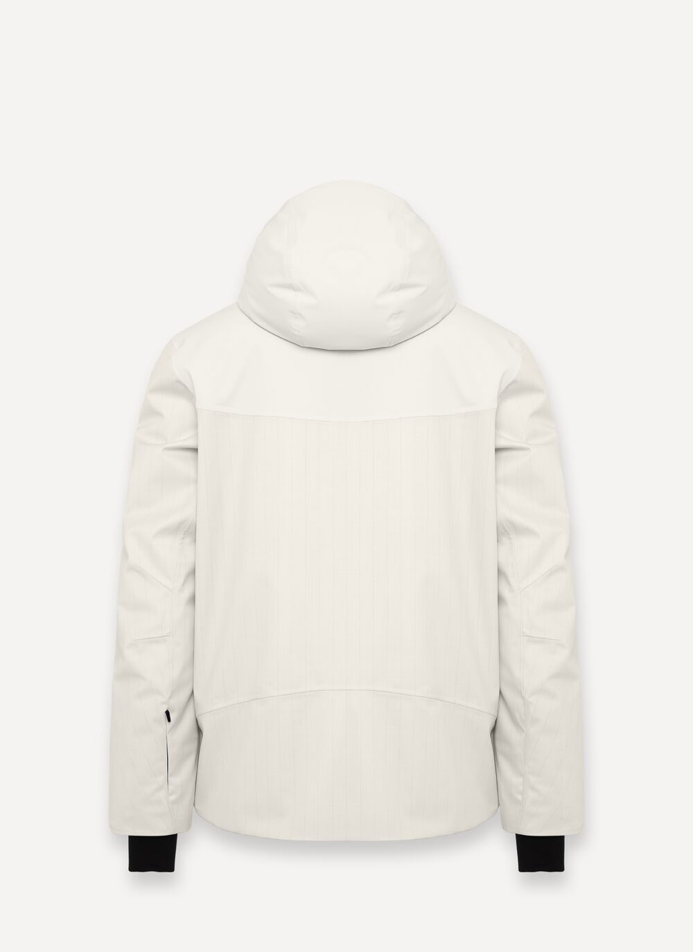 Pinstripe fabric ski jacket image number 5