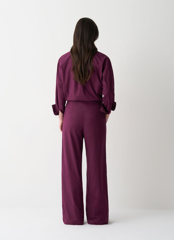 Cotton flannel trousers image number 3