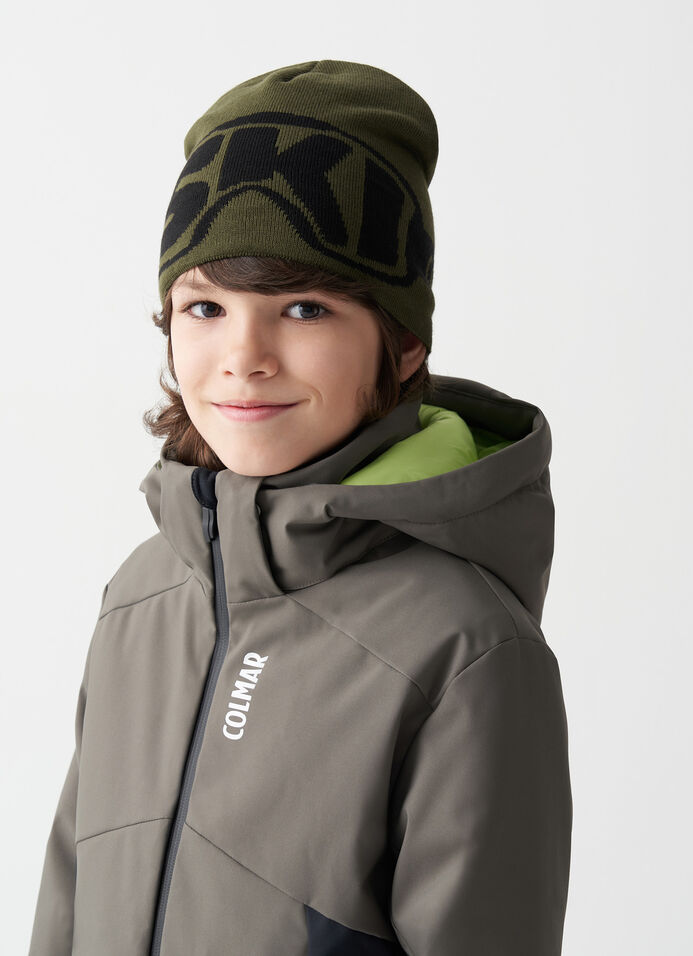 Boy's colour-block ski jacket image number 2