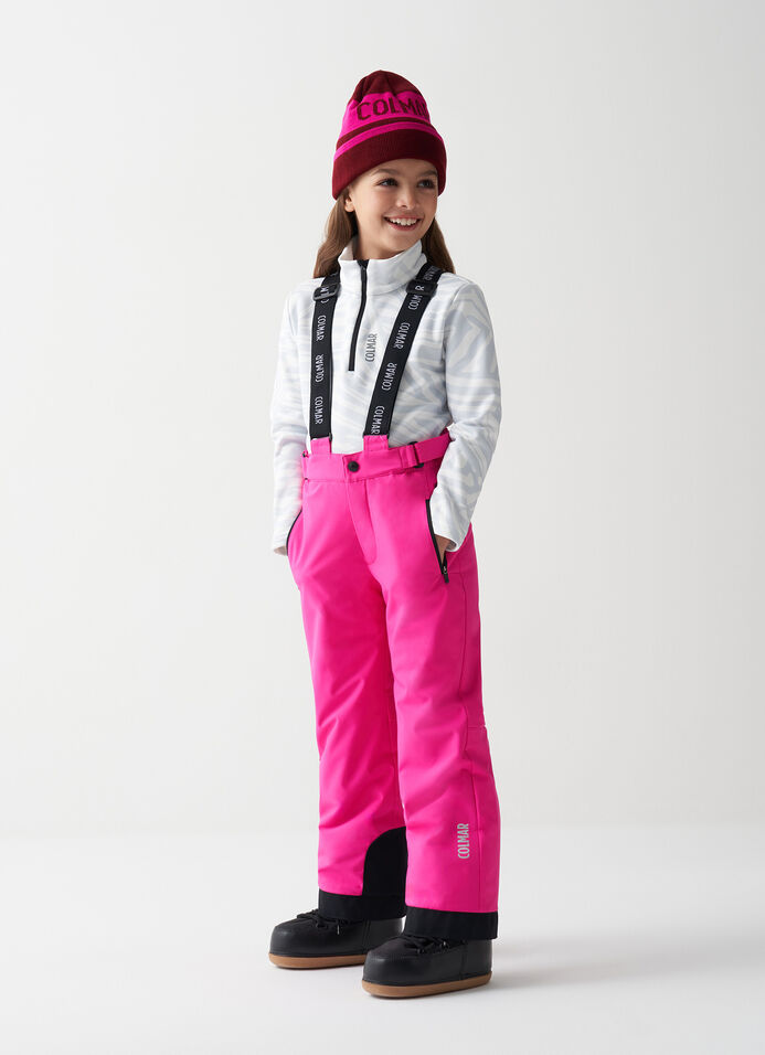 Unisex ski salopettes with adjustable length image number 1