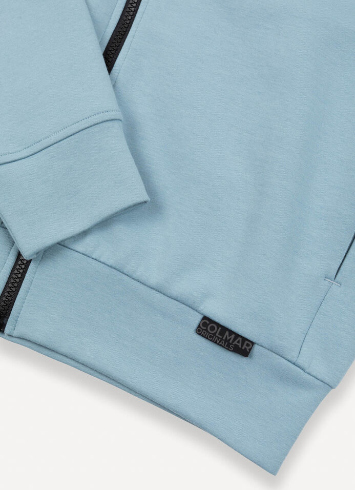 Stretch zip-up sweatshirt image number 5