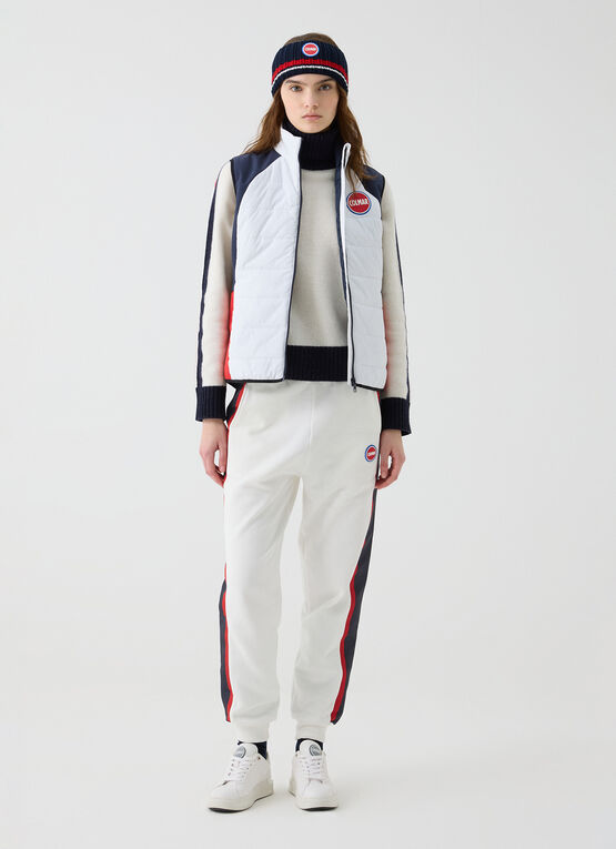 Ski Heritage polo-neck pullover