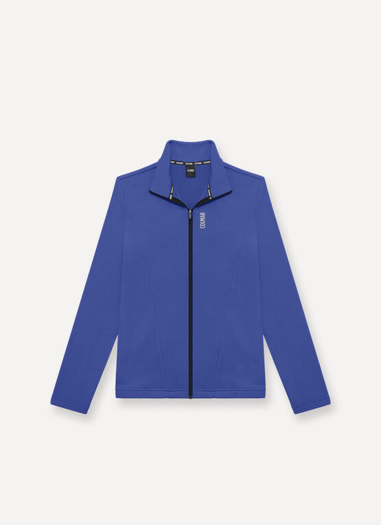 Full-zip stretch ski fleece