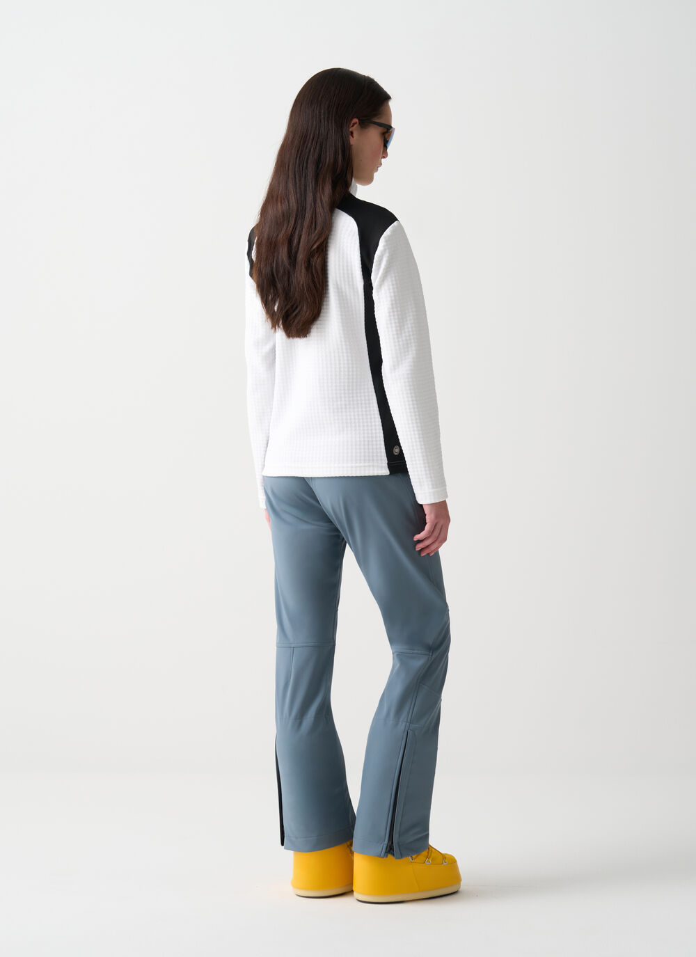 Fleece ski fleece with inserts image number 3