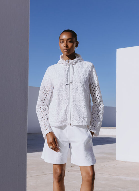 Broderie anglaise jacket