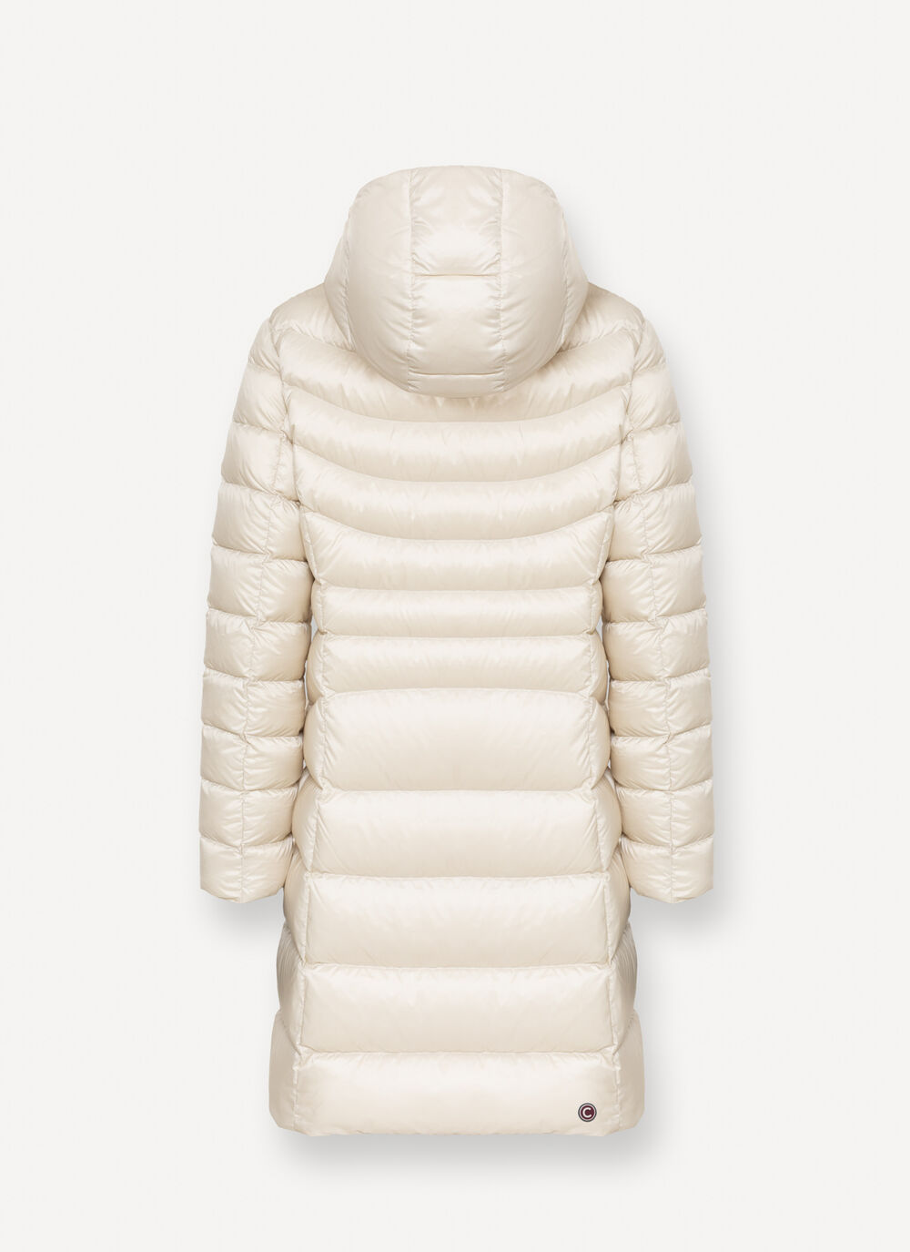 Long down jacket with inner vest image number 5