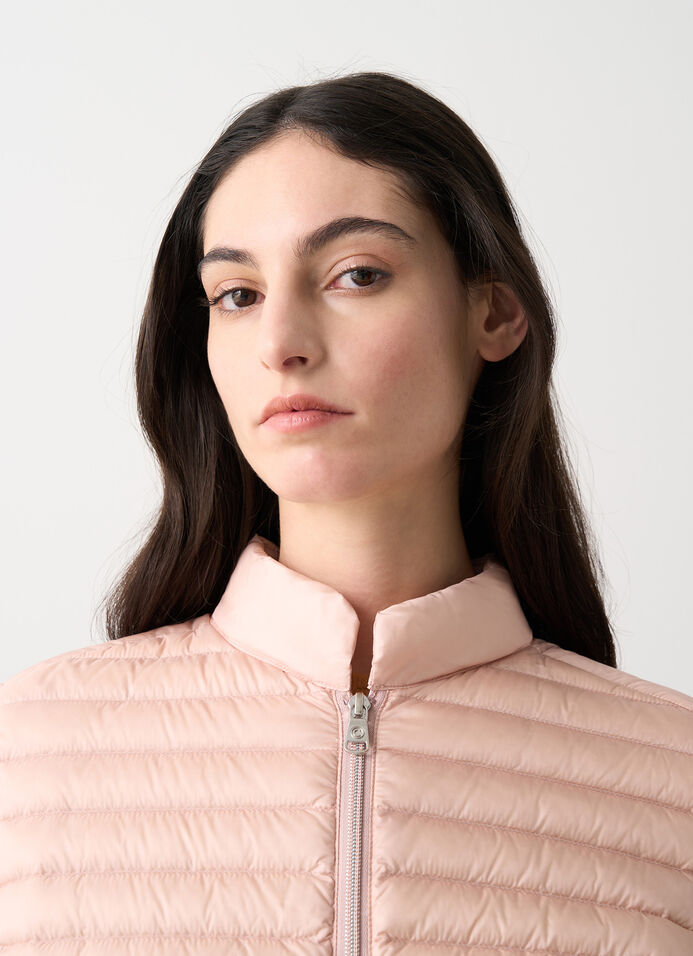 Padded collar down jacket image number 2