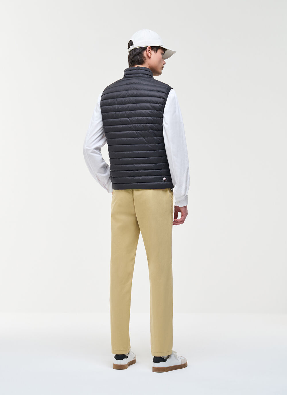 Doudoune sans manches en duvet l&eacute;ger image number 3