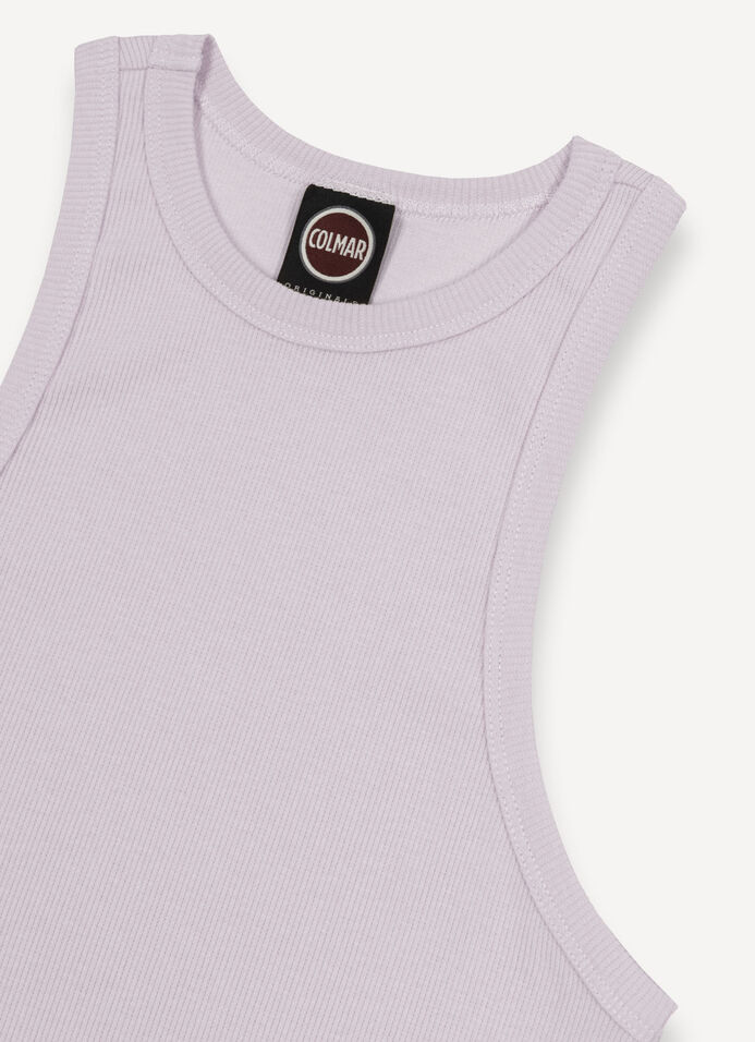 Ribbed vest top image number 6