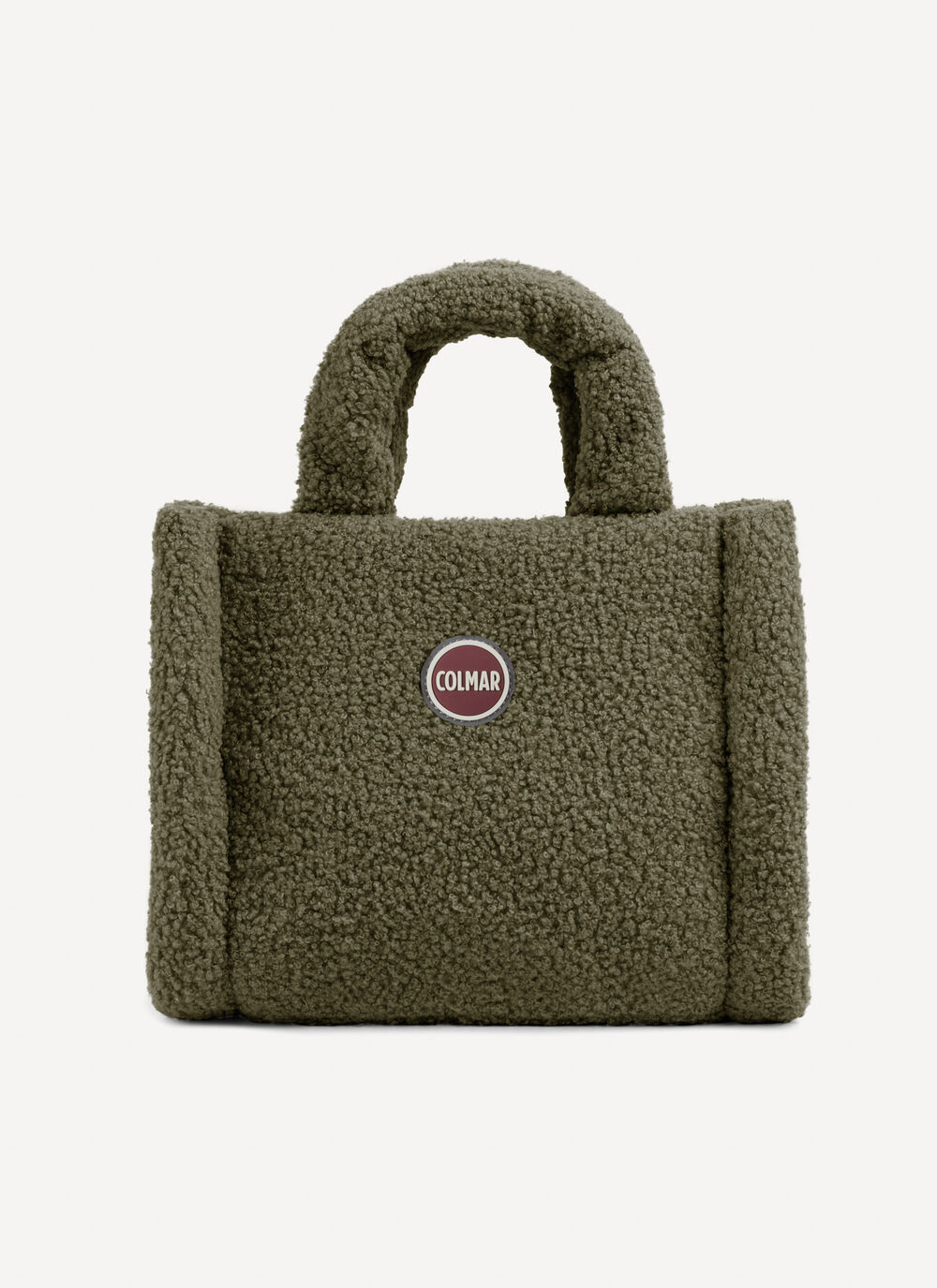 Mini-Tasche in Teddy-Optik image number 1