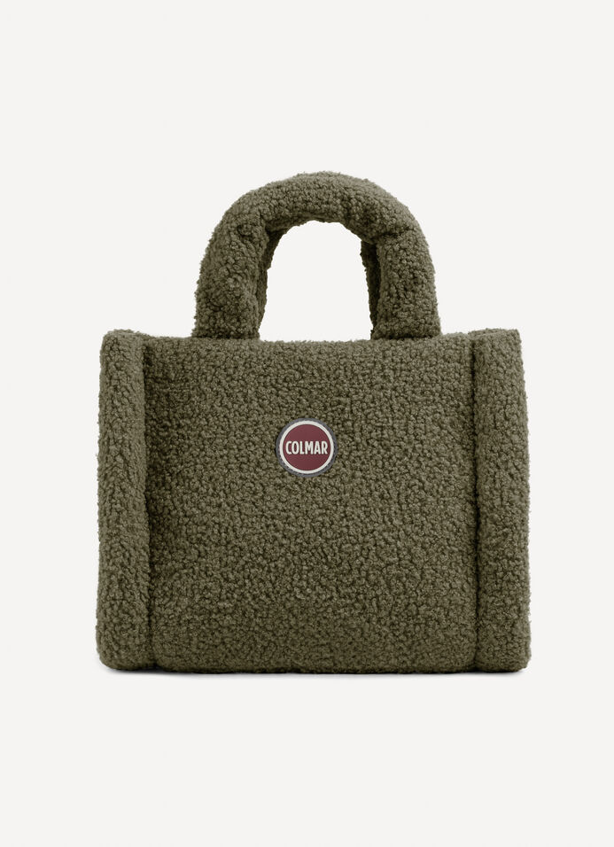 Teddy-effect mini bag image number 1