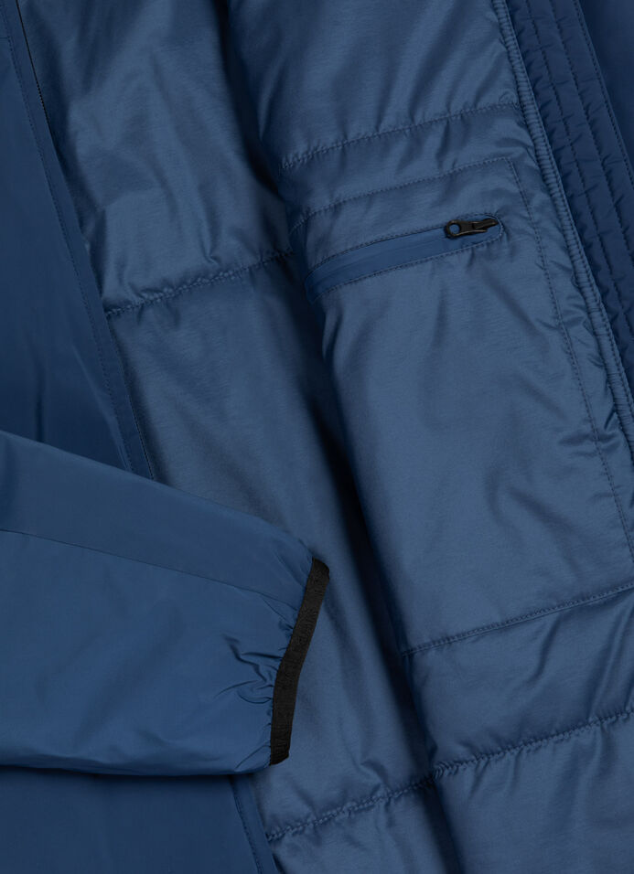 Waterproof padded autumn-weight jacket image number 6