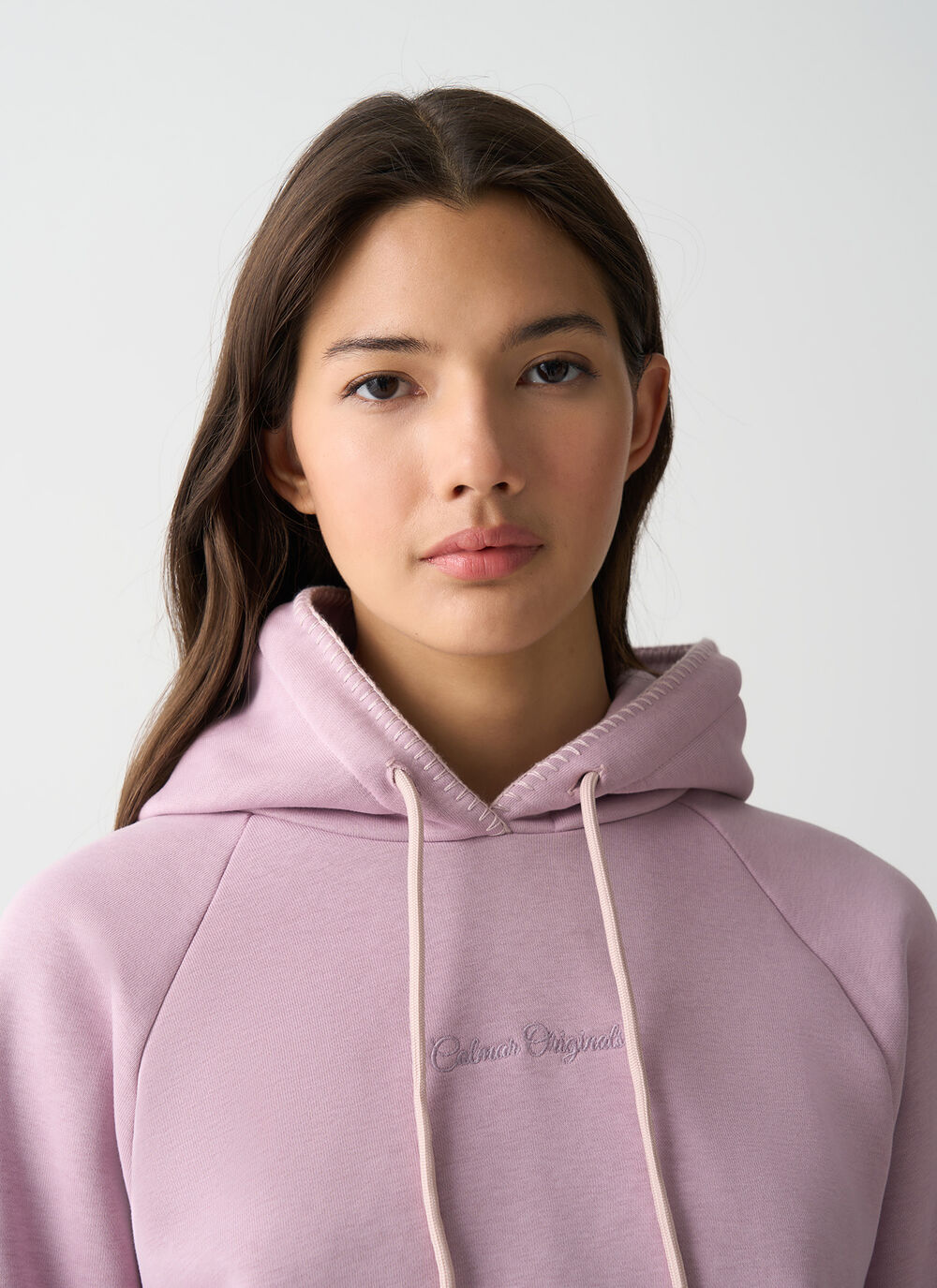 Hooded sweatshirt with embroidery  image number 2