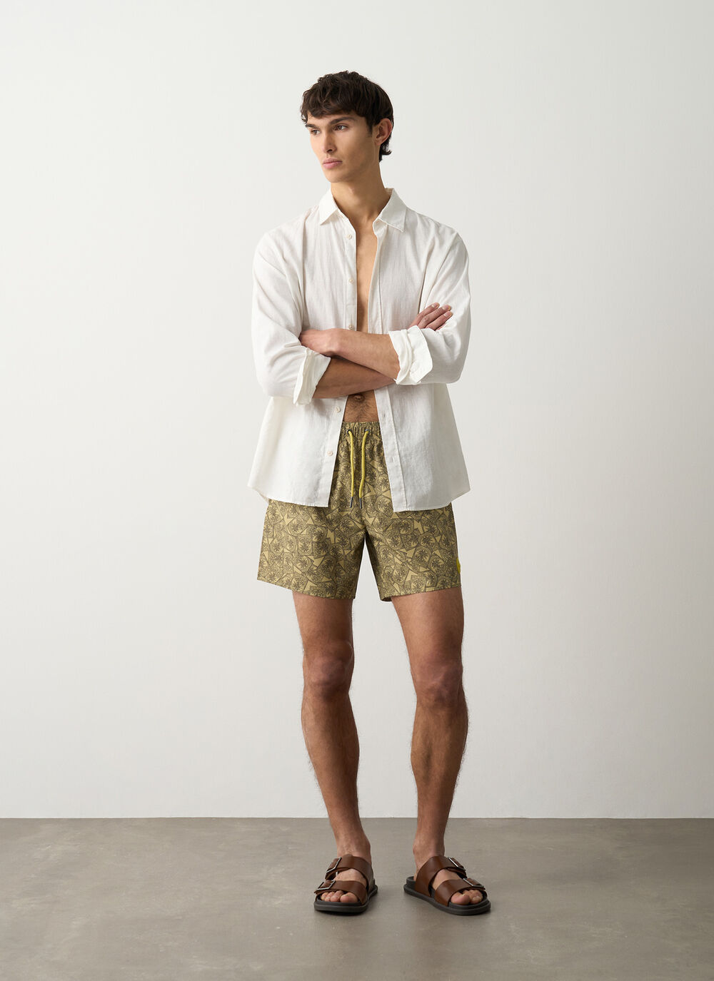 Swimsuit with all-over print image number 0