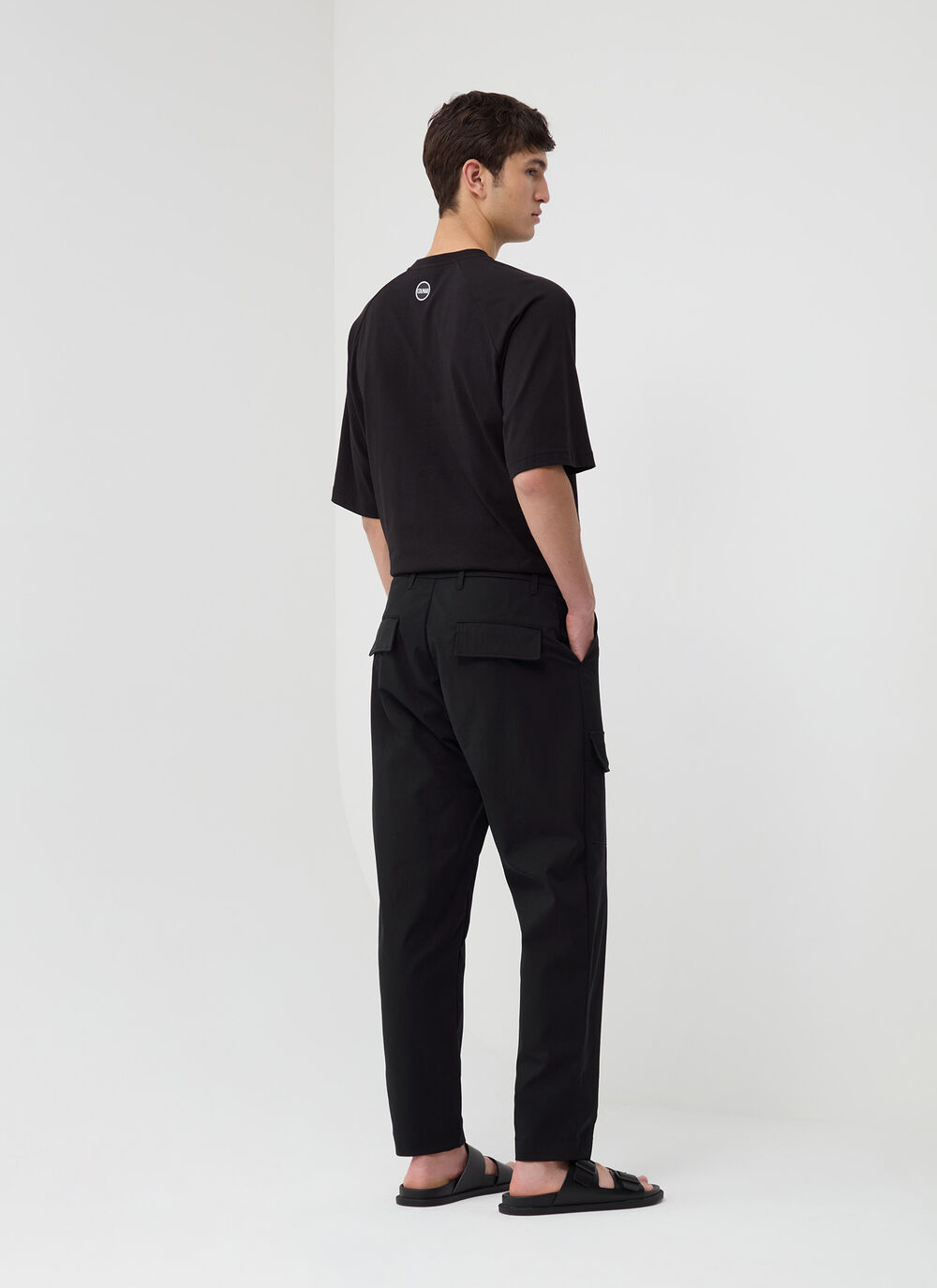 Easy care cargo trousers image number 3