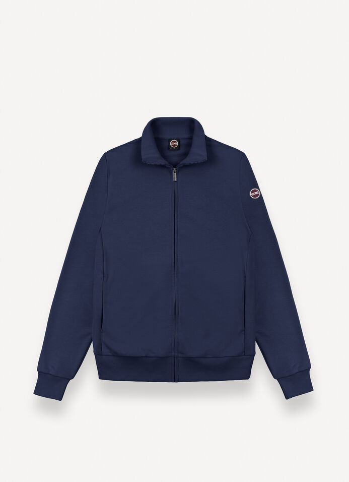 Sweat-shirt avec zip pleine longueur