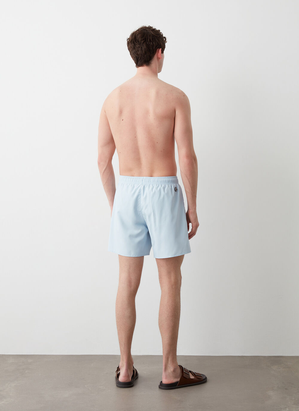 Maillot de bain de couleur unie image number 3