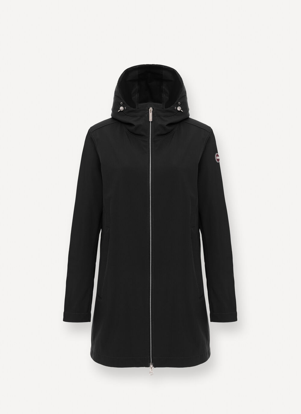 Long waterproof jacket image number 4