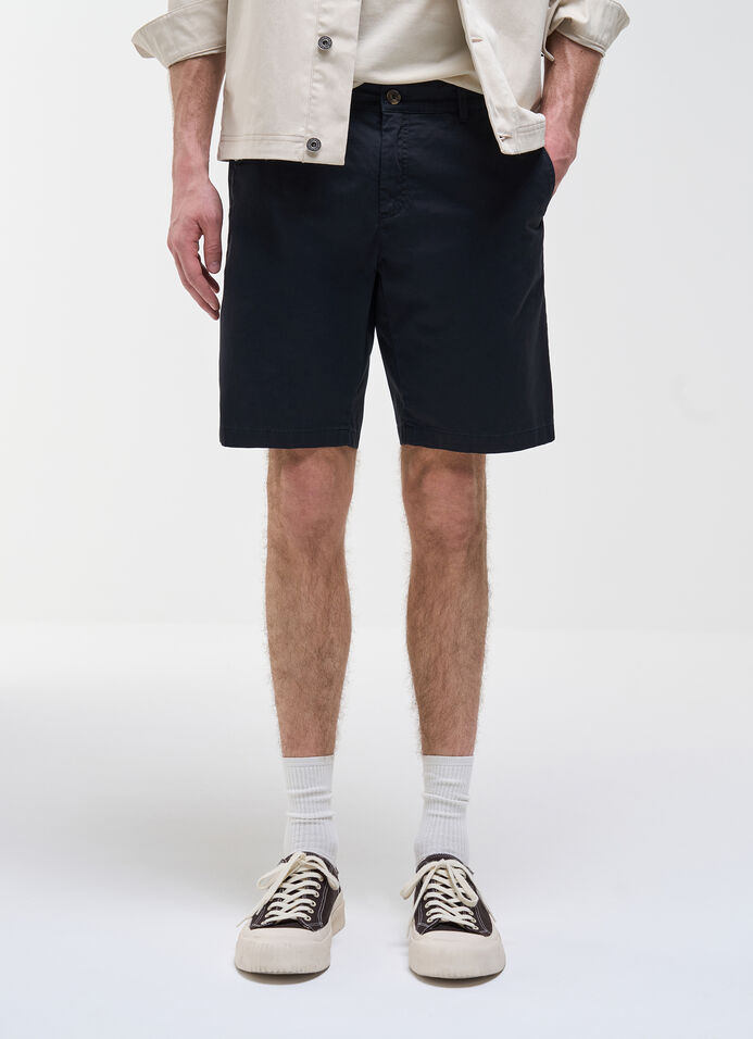 Cotton chino Bermuda shorts