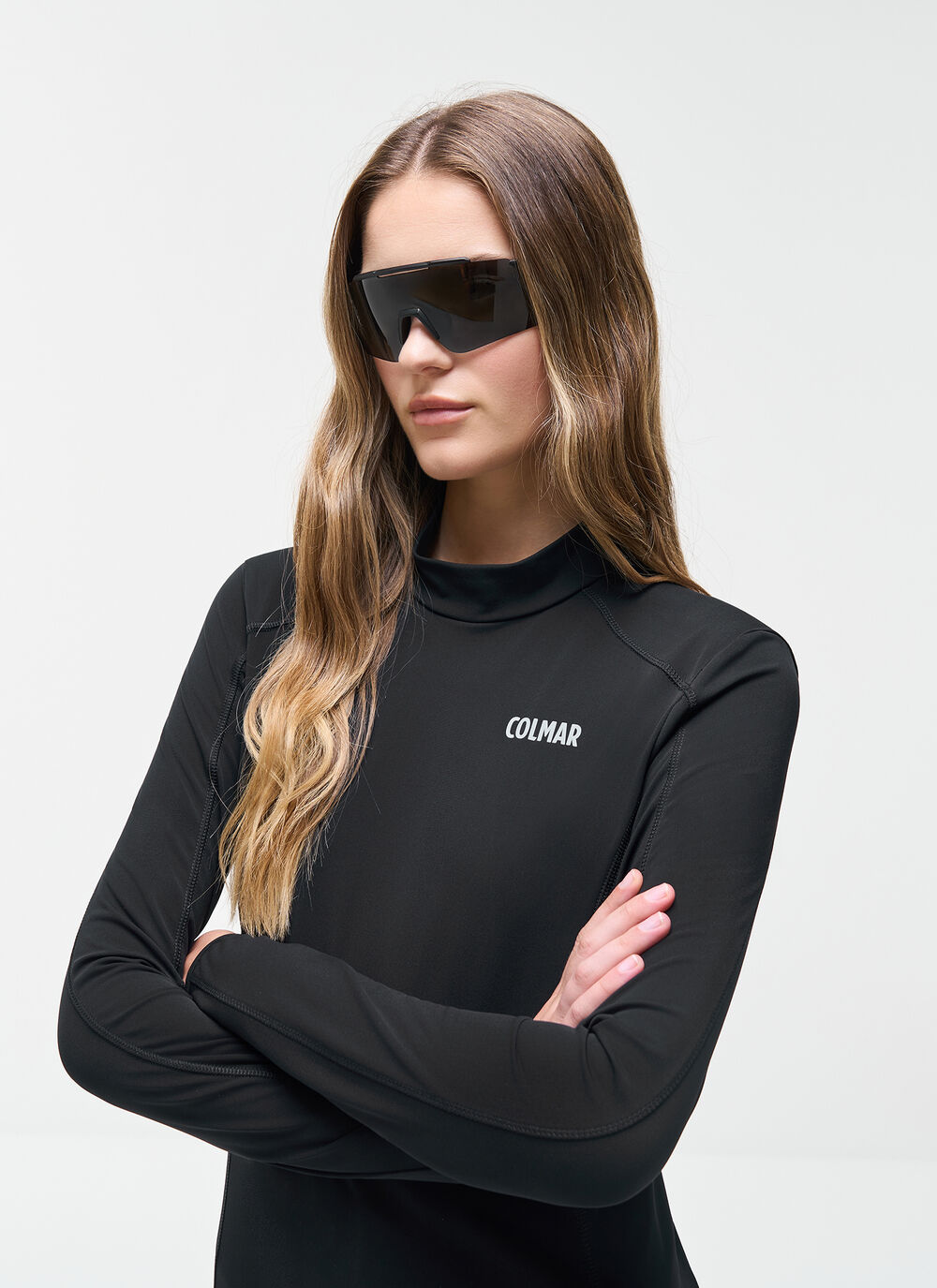 Thermal stretch ski jumper