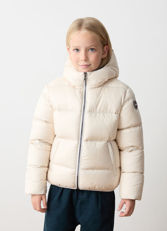 Daunenjacke mit Maxi-Steppmotiv