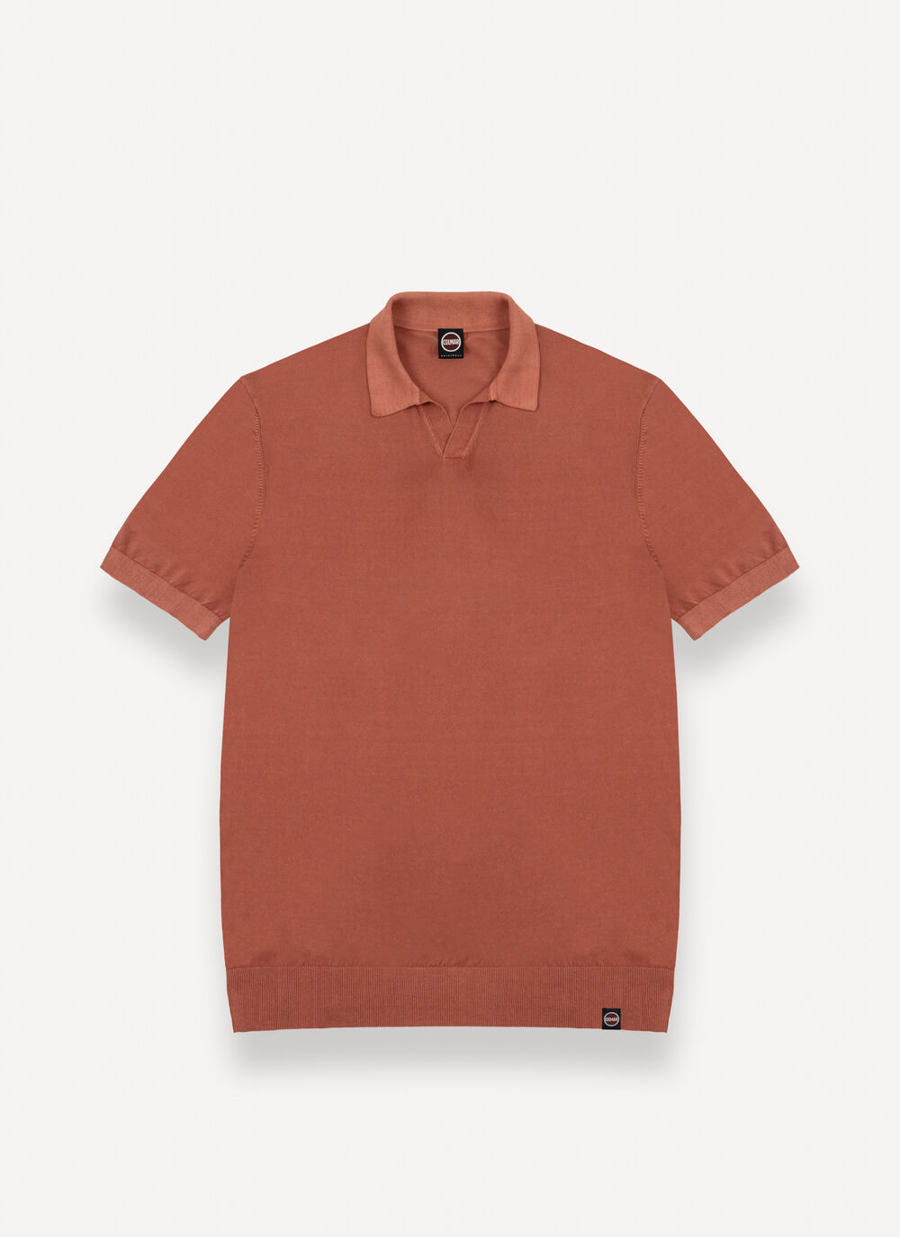 Lightweight linen and cotton polo shirt image number 4