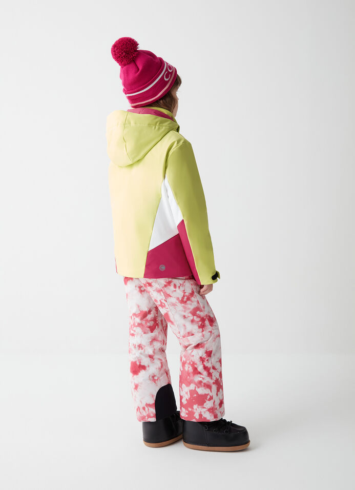 Girls’ colourblock ski jacket image number 2