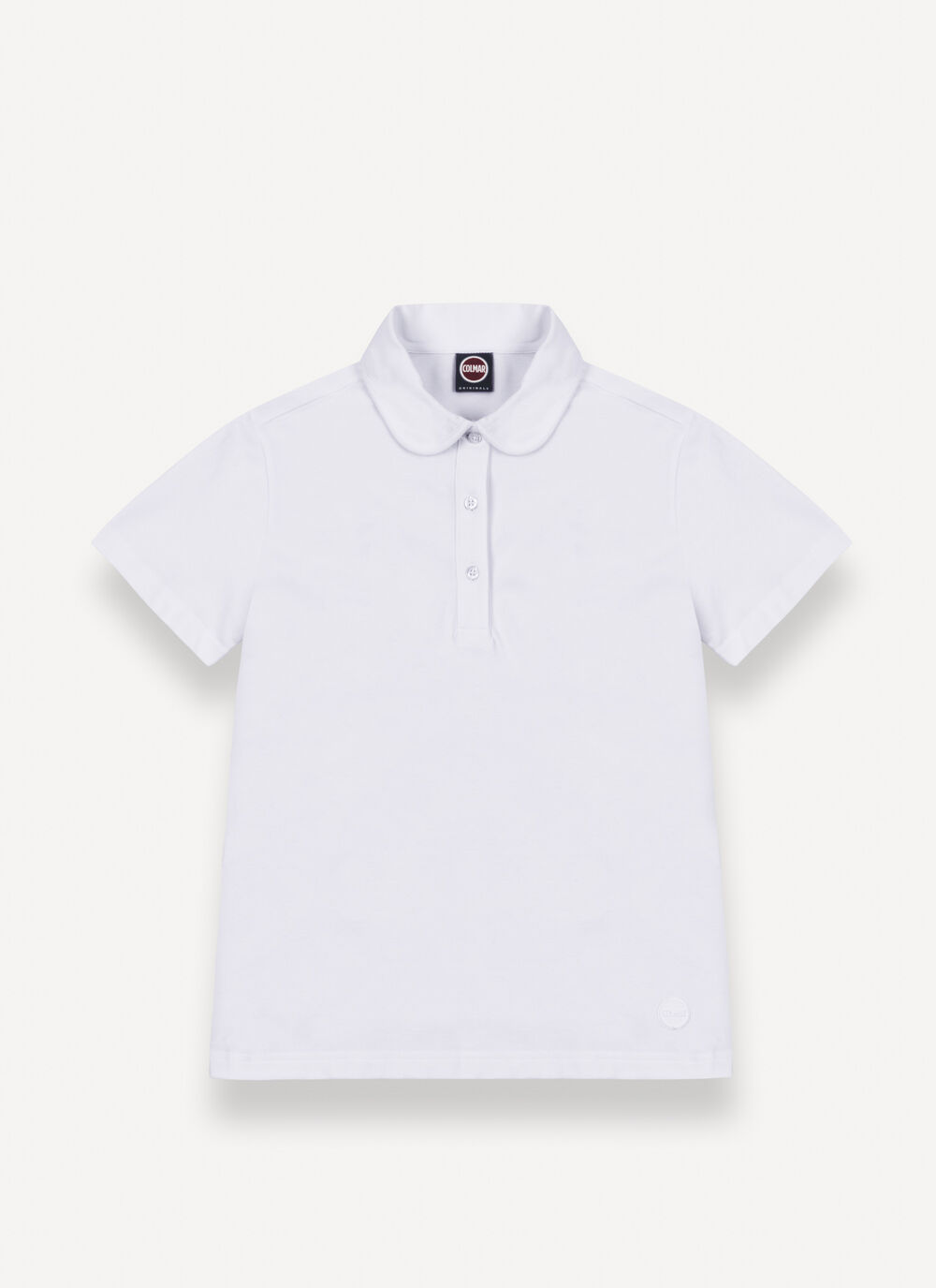 Polo with rounded collar image number 4