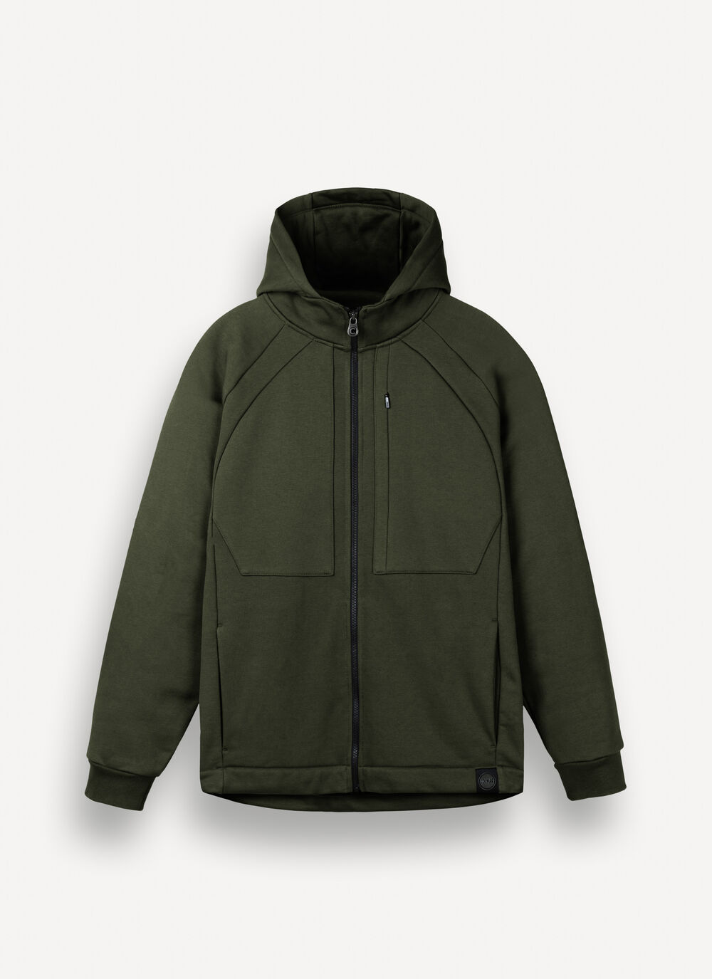 Sweatshirt with zip and maxi-pocket image number 3