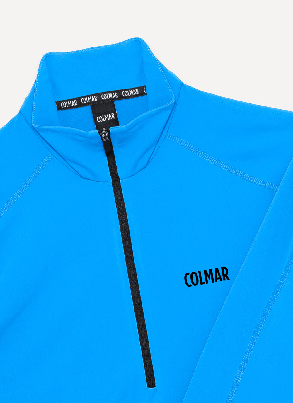 Thermal stretch ski jumper with half-zip image number 6