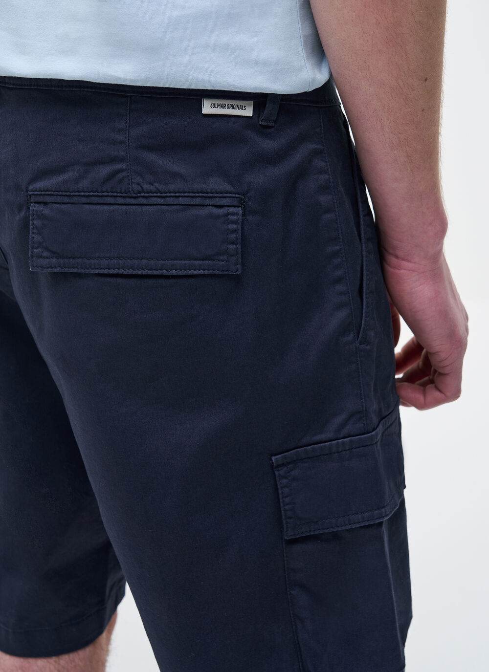 Cotton bermuda cargo shorts image number 2