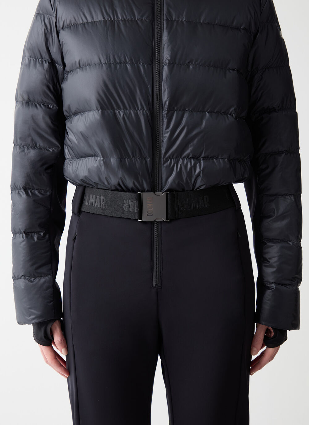 Softshell and down ski suit image number 2