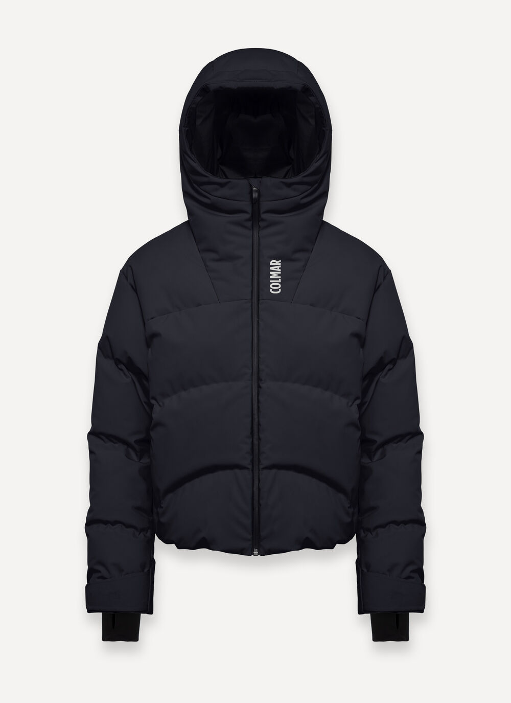 Cropped padded ski jacket image number 4